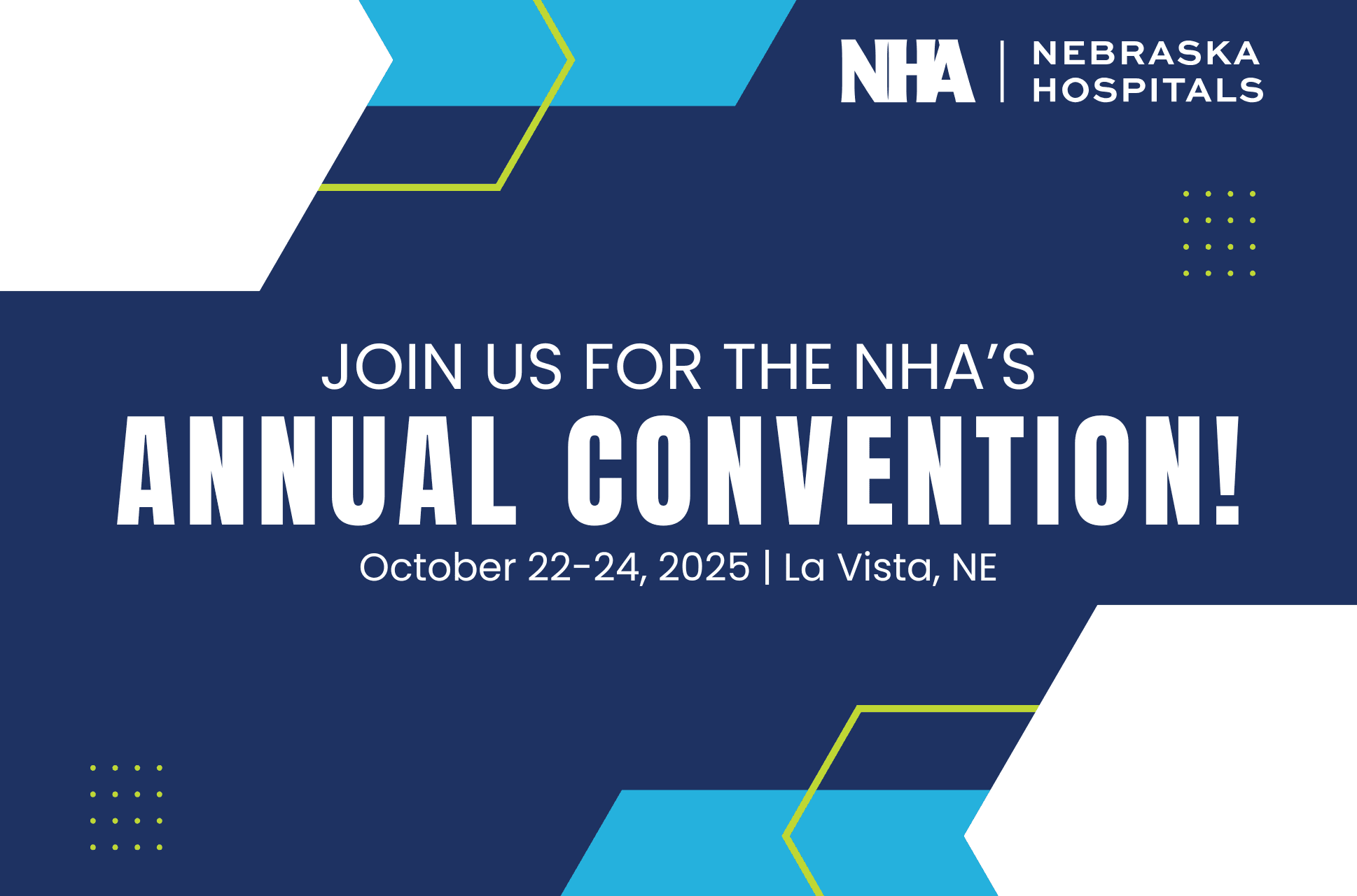 Save the Date for NHA's Upcoming 2025 Annual Convention