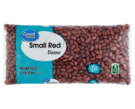 Dried Small Red Beans, 8 pack, 16 oz bags