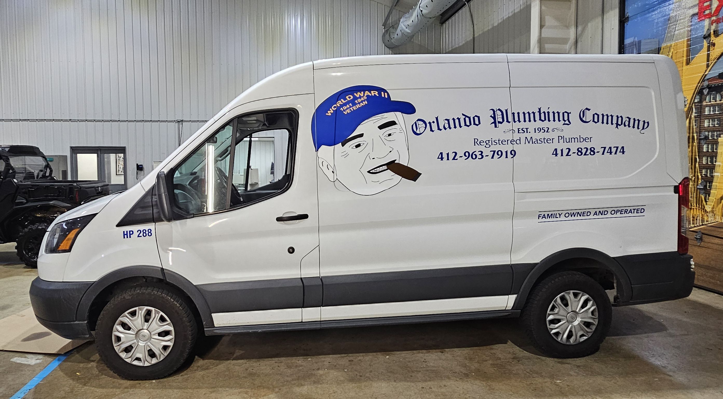 Orlando Plumbing van