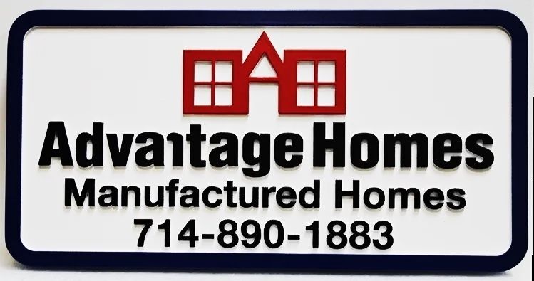 SC38114 - Carved  2.5-D HDU  Sign for Advaitage Homes