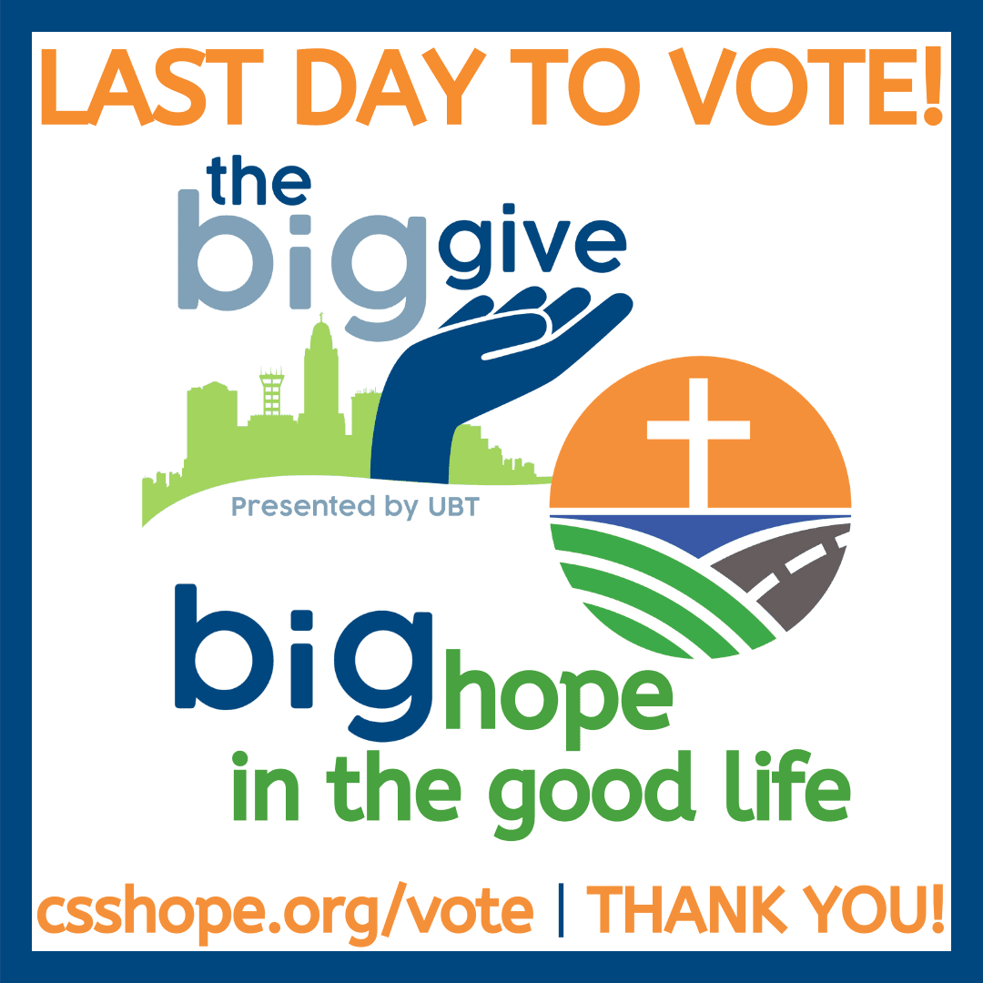 FINAL DAY to bring 100k of BIG HOPE in the Good Life to CSS Lincoln neighbors!