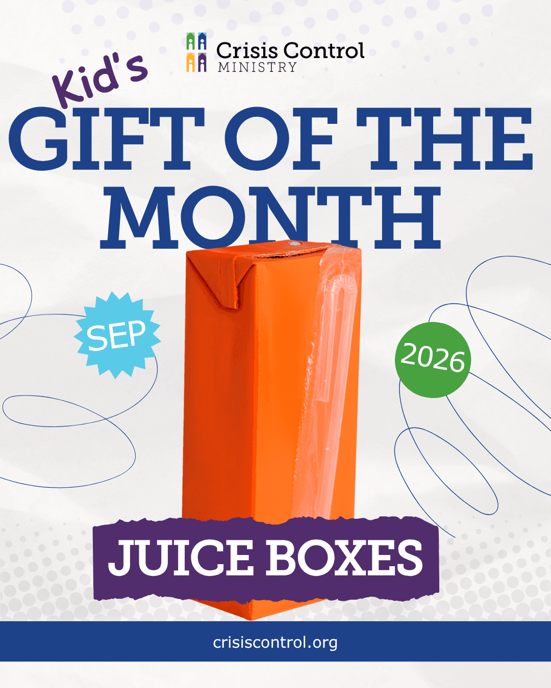 September 2026 Kid's Gift of the Month - Juice Boxes