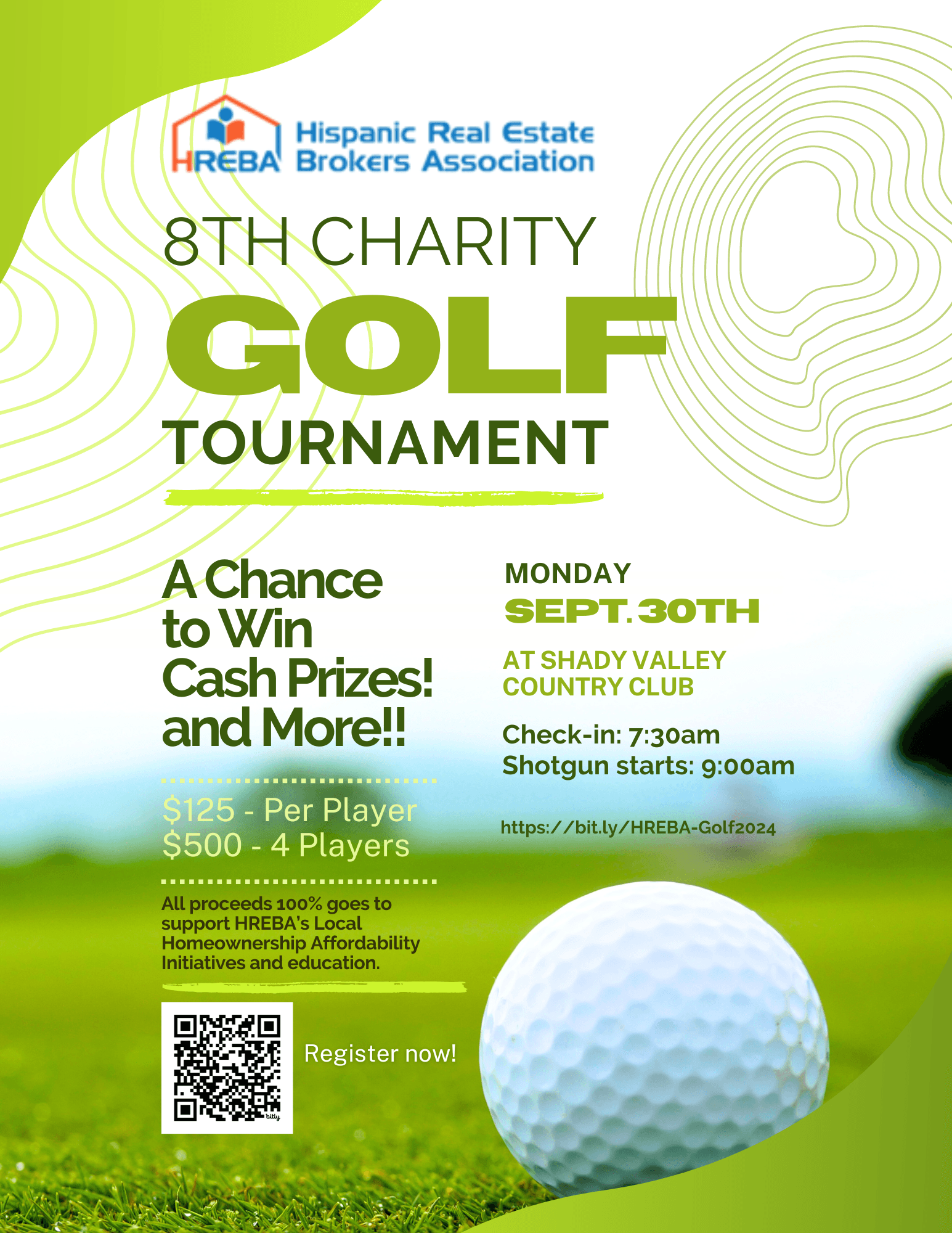 8th Annual Benefit Golf Tournament!