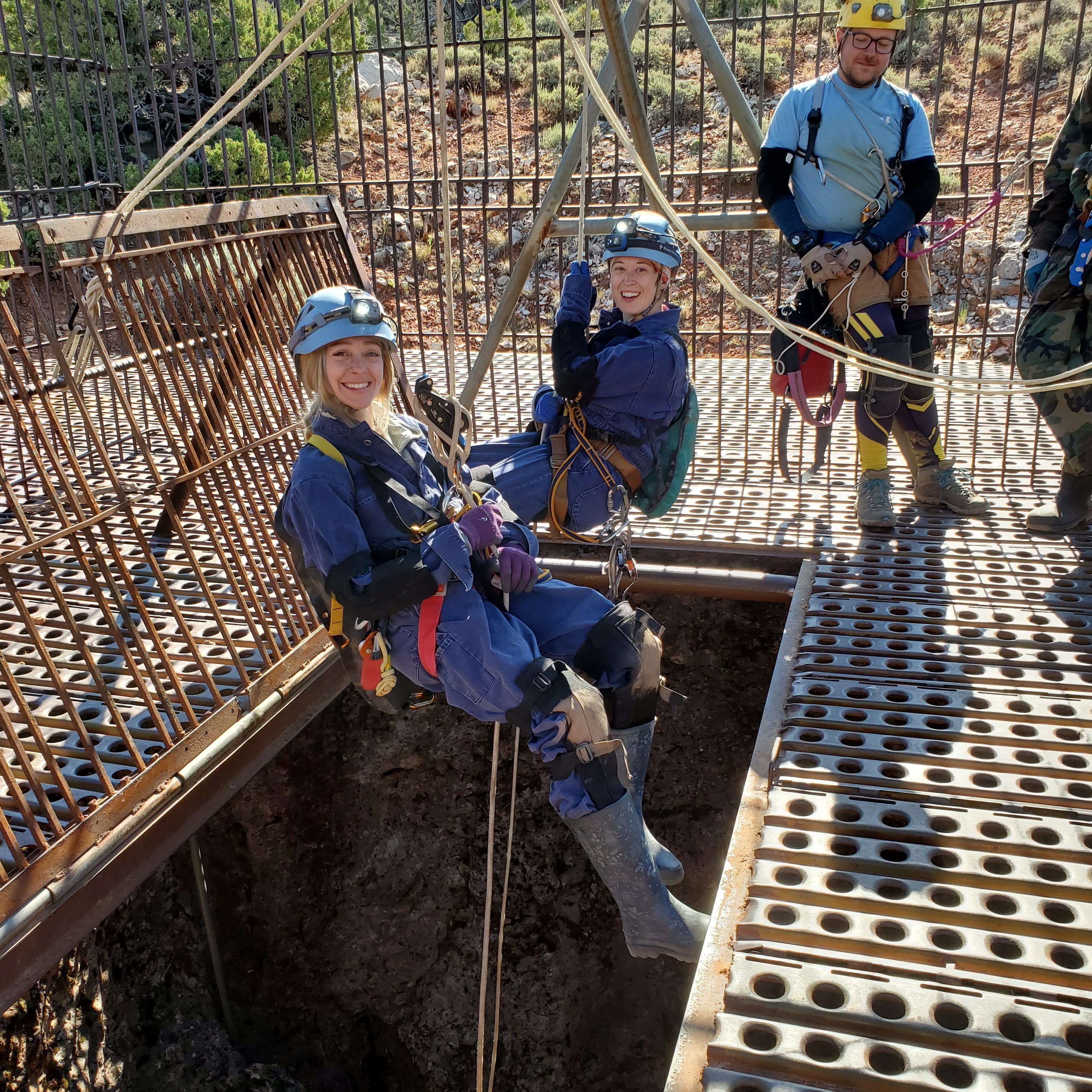 Vertical Training at Bighorn Cave