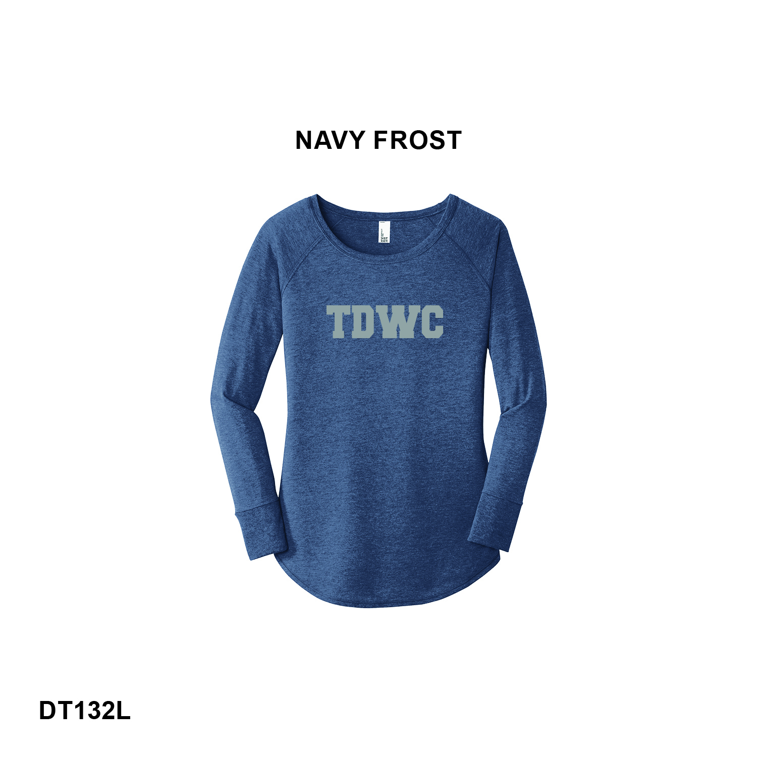 TDWC LOGO - District ® Women’s Perfect Tri ® Long Sleeve Tunic Tee