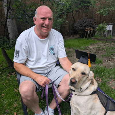 Hearing Dog Team Perry & Dandy Shandy