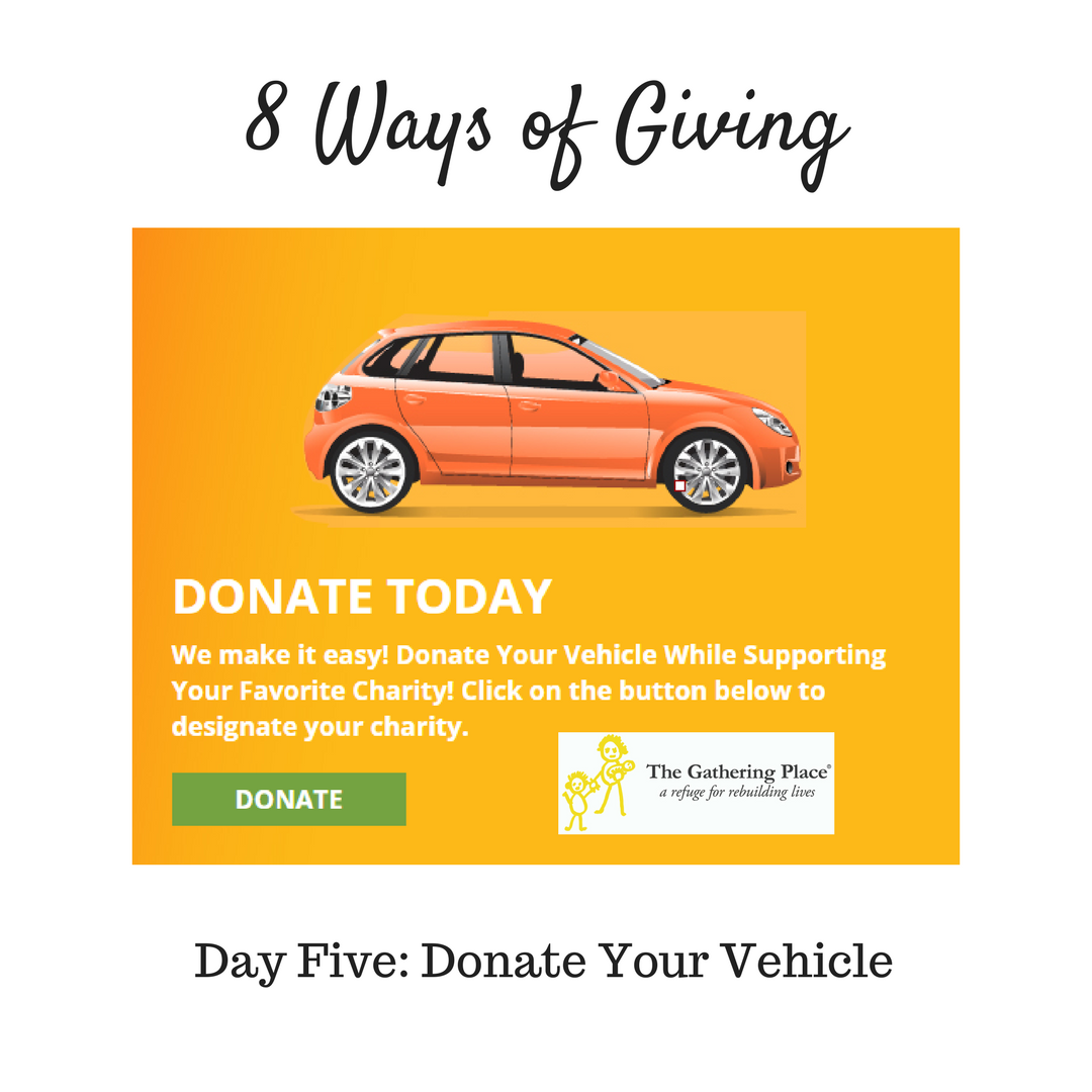 8 Ways of Giving: Day Five