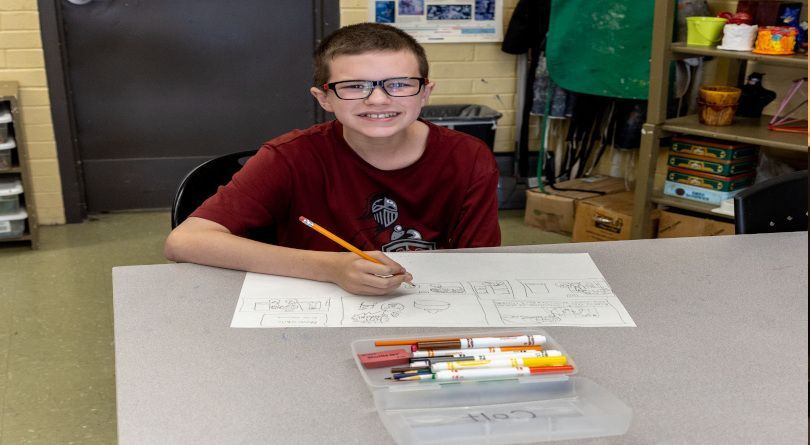 Student drawing