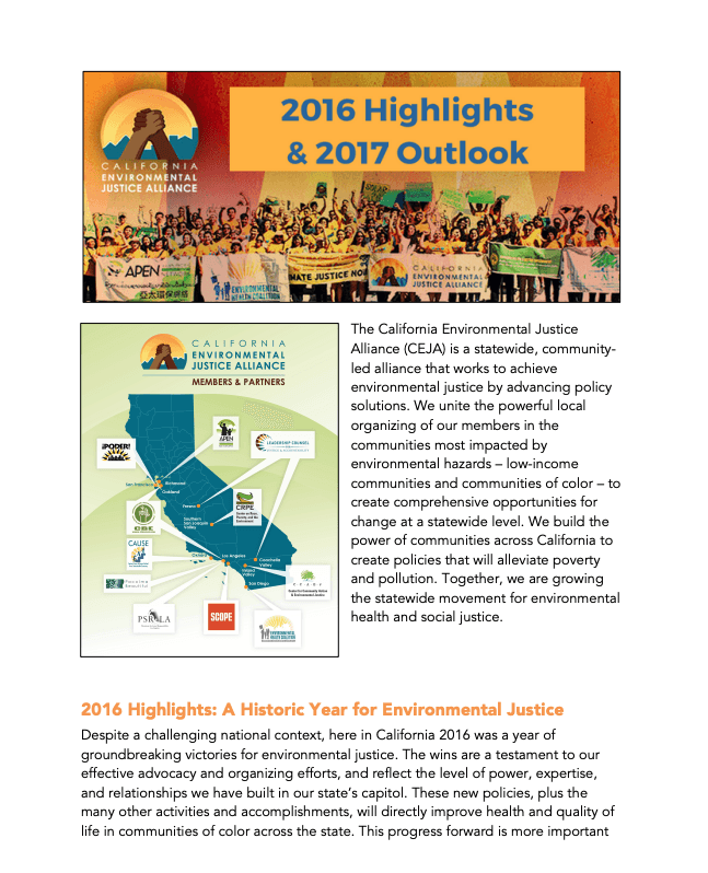 2016 Highlights & 2017 Outlook