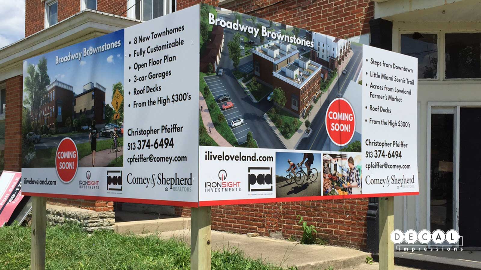 Real Estate Signs Cincinnati Ohio Signs, Graphics, & Printing Decal