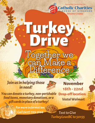  Annual Thanks-for-Giving Turkey Drive