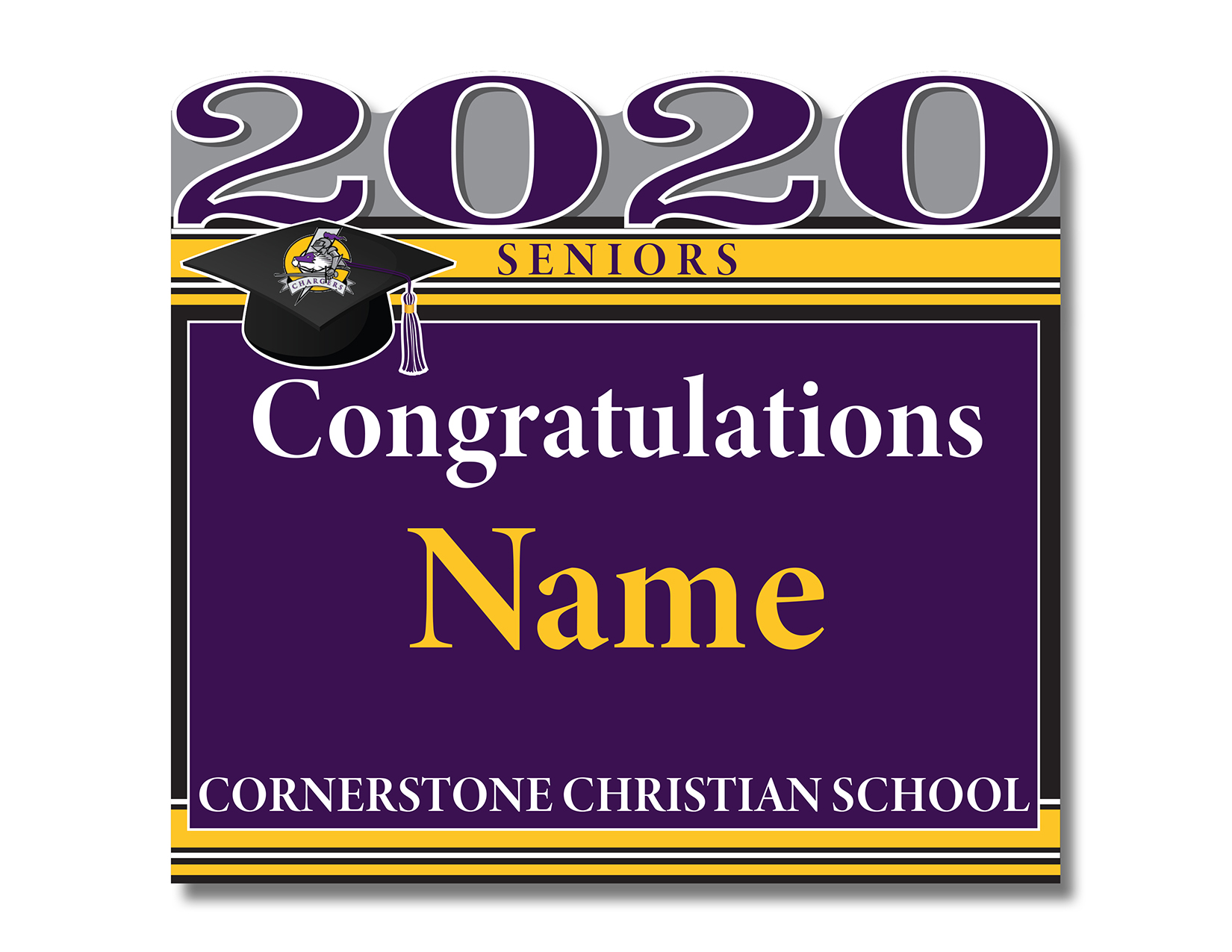 Cornerstone Senior 2020 Yard Signs