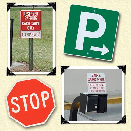 Traffic and Property Restriction Signs