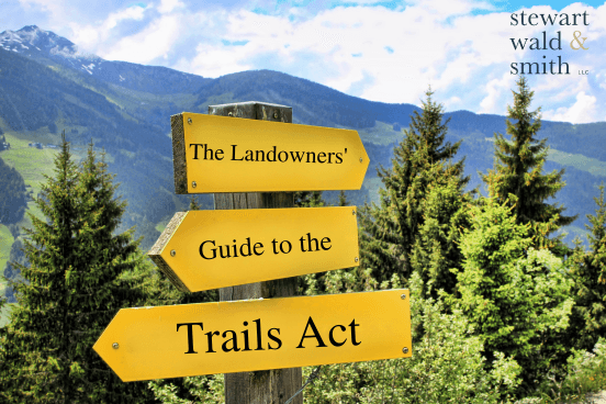 The Landowners' Guide to the Trails Act. Landowners who own land along a railroad corridor are sometimes eligible for compensation when the railroad right of way is converted into a rail-trail.