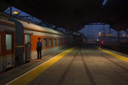 Beijing Railway Station Platform