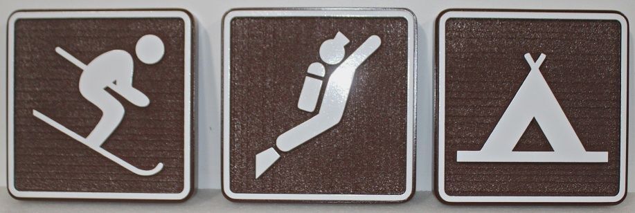 G16367 - Carved HDU Activities Sign