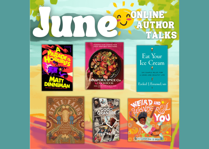 Watch Virtual Author Talks for FREE!