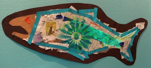 "Super Salmon" by Tongass School of Arts & Sciences, Dawn Rauwolf's 6th Grade Class