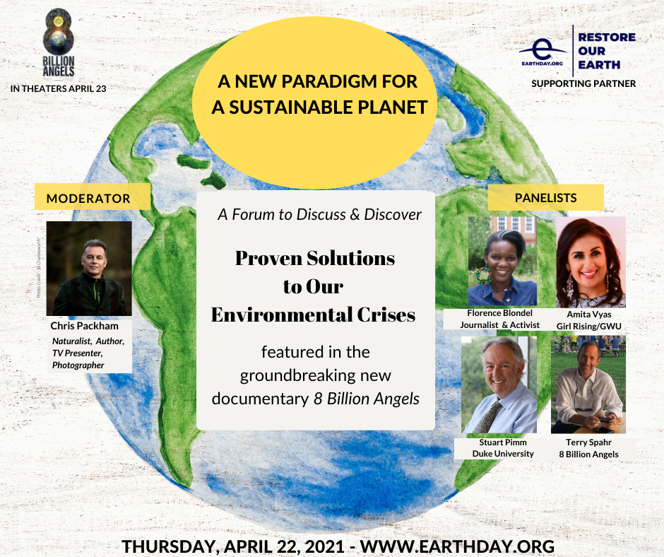 Earth Overshoot's Panel "A New Paradigm for a Sustainable Planet" To Reach Millions at World Premiere, Earth Day Live Events