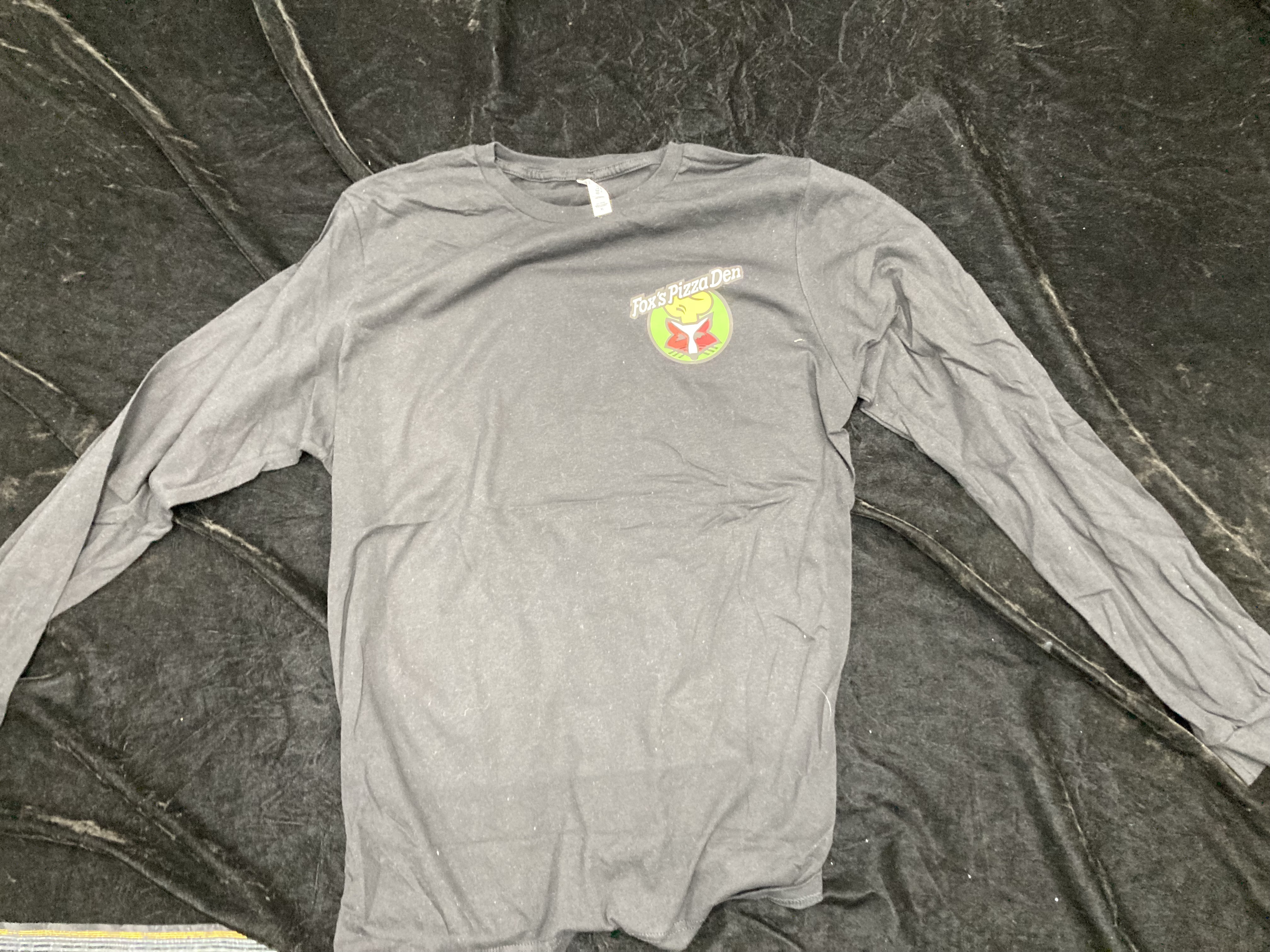 SALE Fox's Logo - XL Black Long Sleeve
