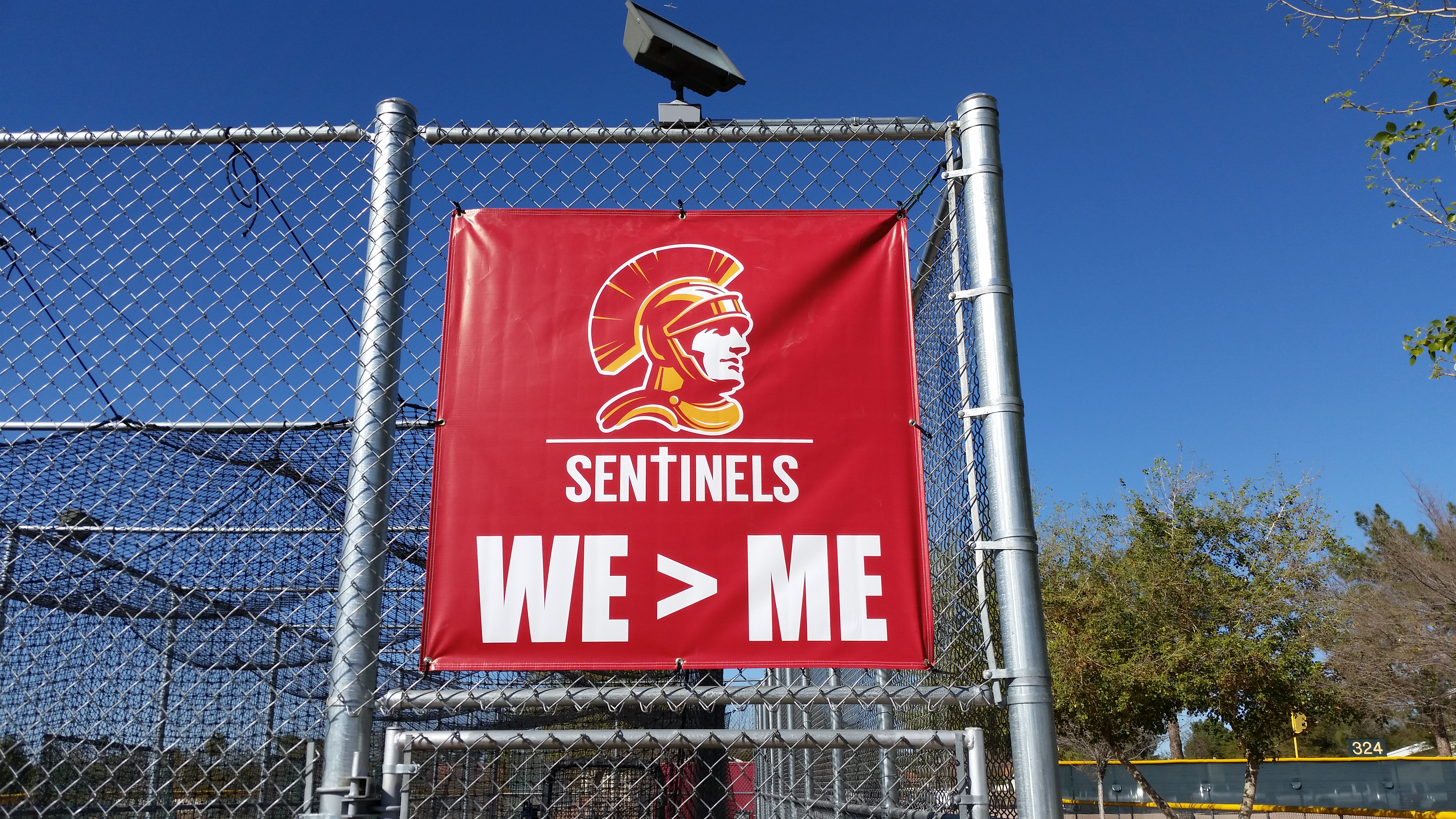 High School Athletic Signs