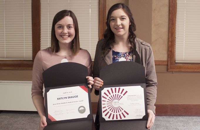 Community Members and Students Honored with Service Awards