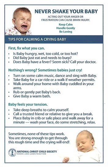Calm Your Baby Card