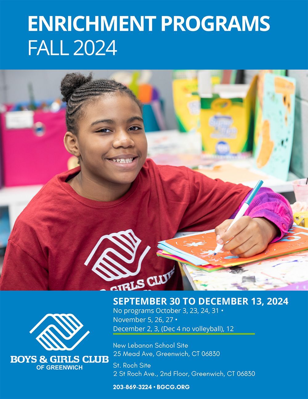 Fall 2024 Enrichment Programs