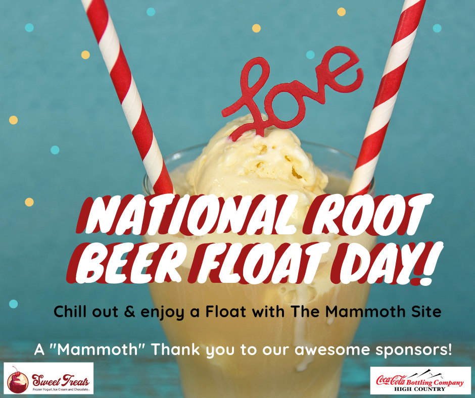 Root Beer Floats at The Mammoth Site