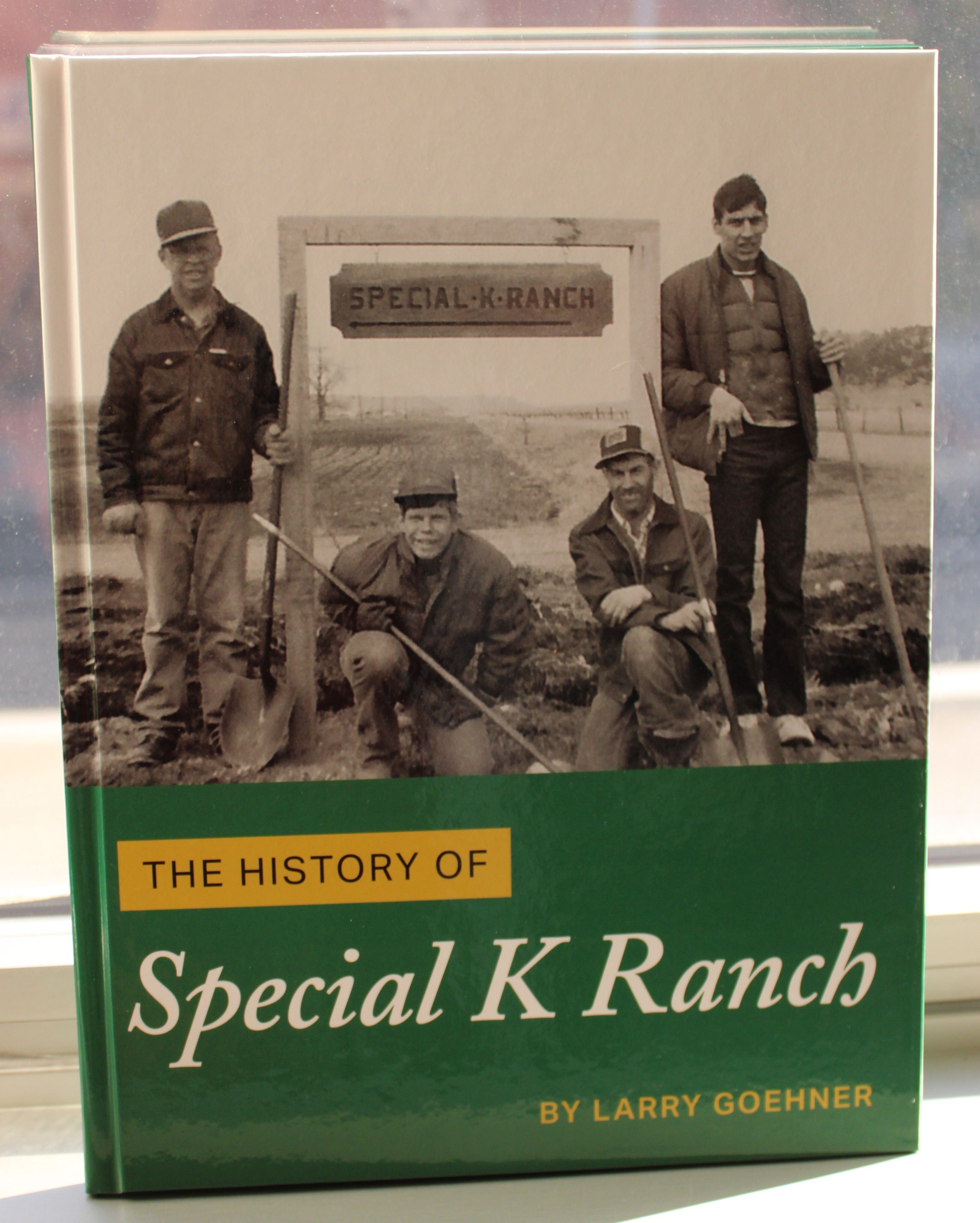 You can now order your hard cover of The History of Special K Ranch. 40 years in the making. The price, is a donation to the ranch.
