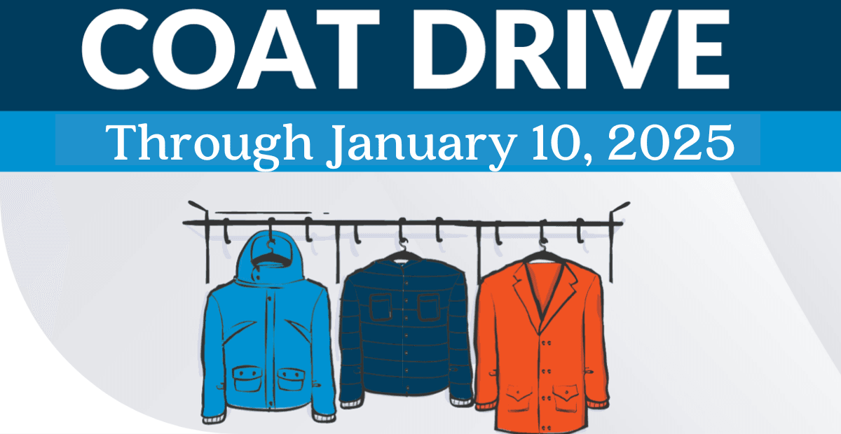 Final Week to Support the Critical Needs Coat Drive!