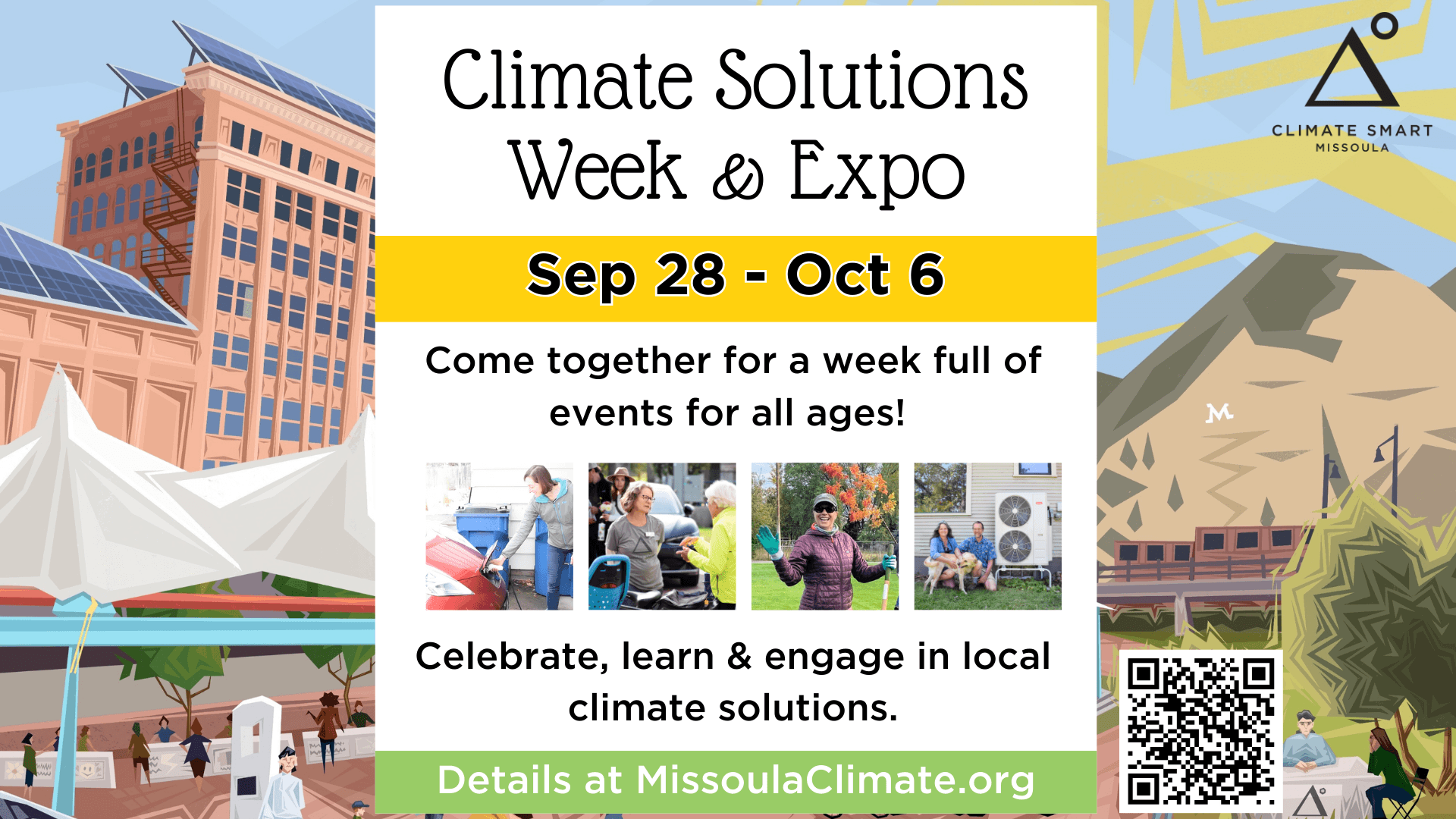 Flyer for Climate Solutions week