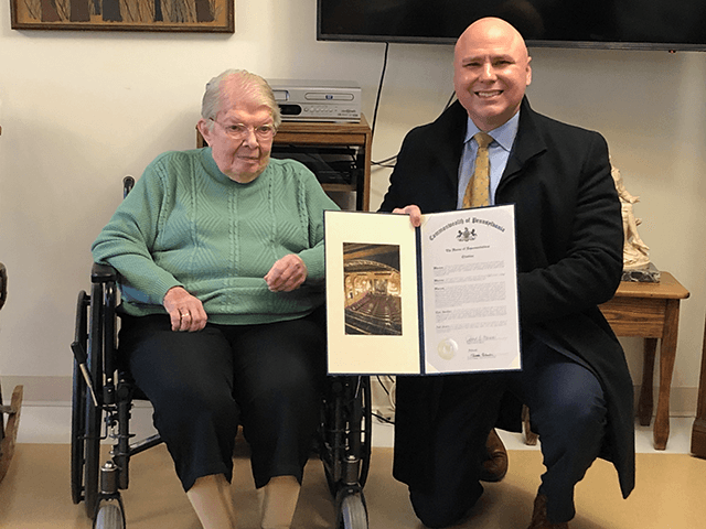 State Rep. Merski honors Sister Mary Grace