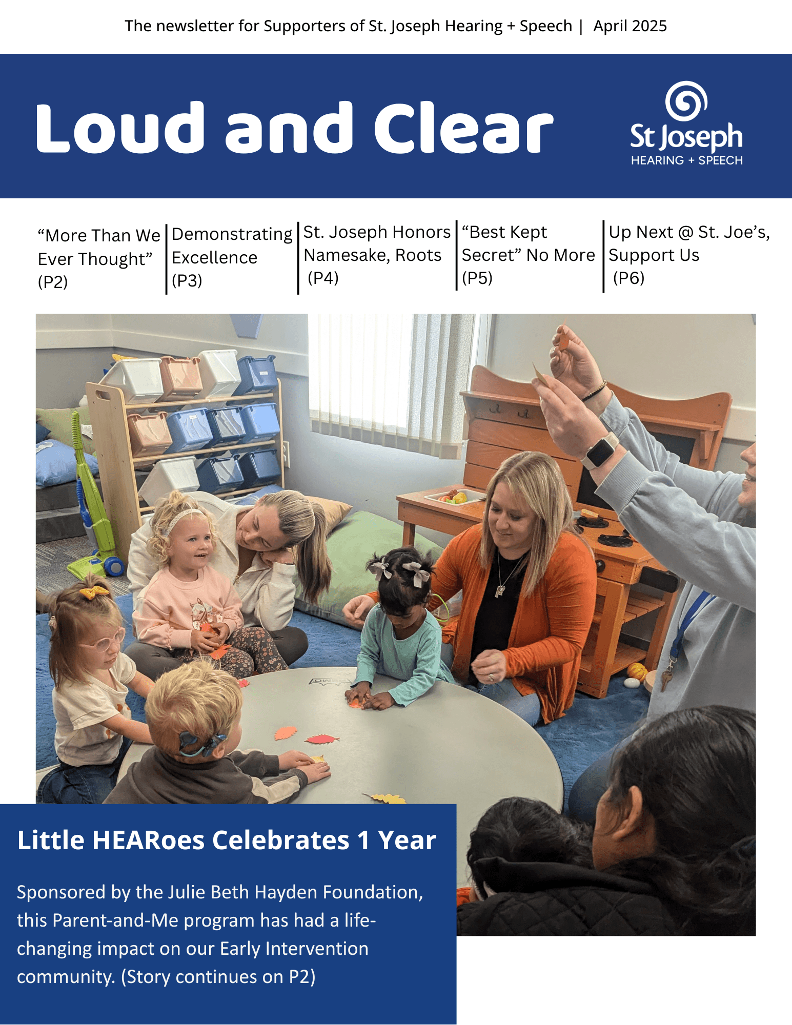 Loud and Clear- April 2025