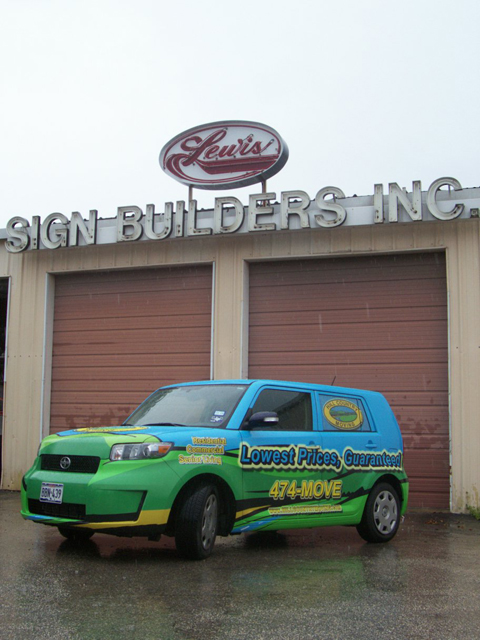 Hill Country Moving -Vehicle Wrap