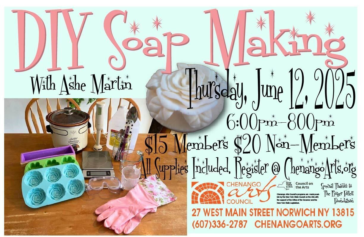 DYI Soap with Ashe Martin