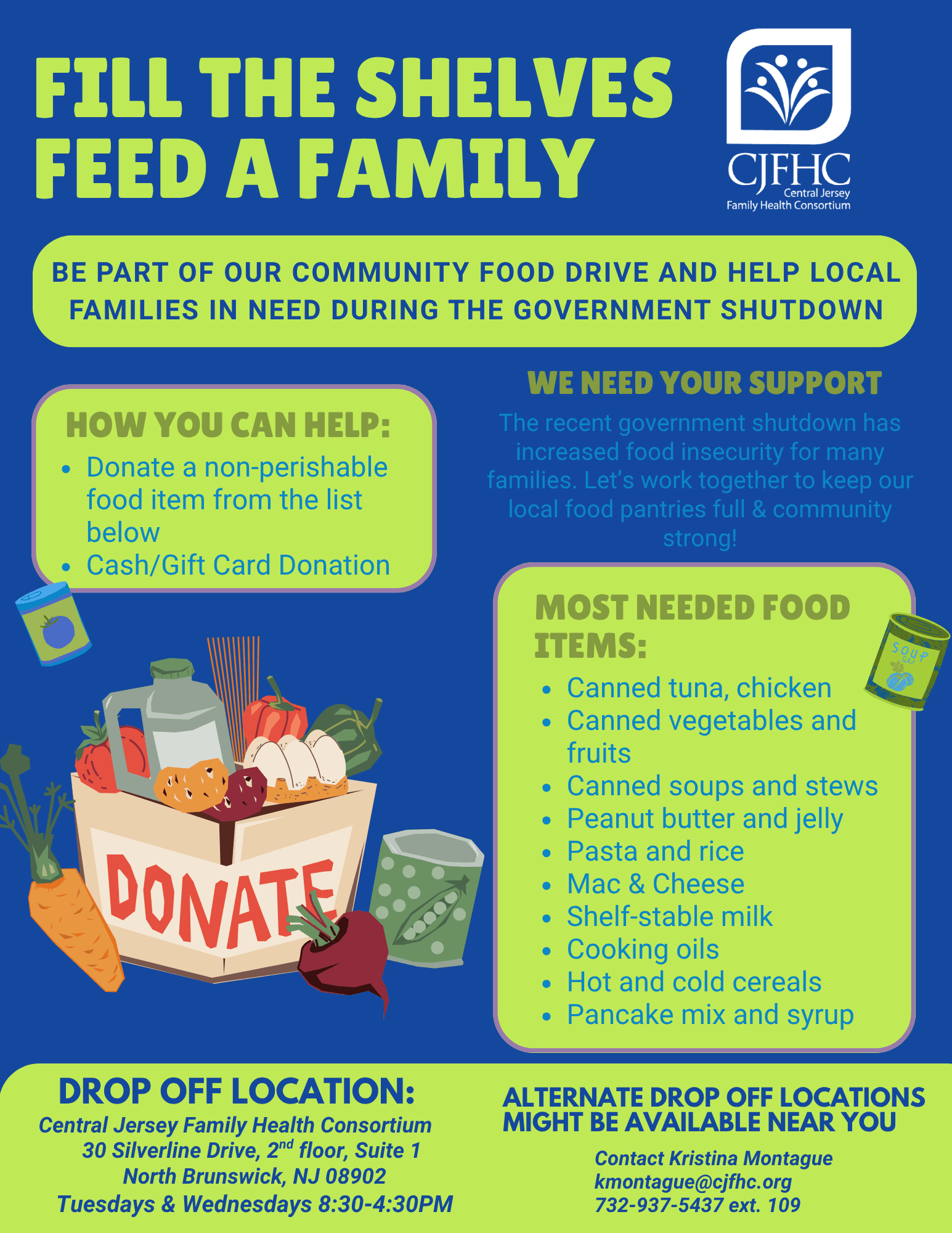 CJFHC Food Drive