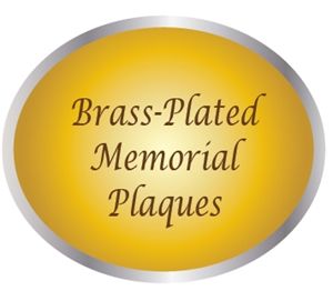 ZP-1000 - Carved Memorial and Commemorative Wall Plaques, Brass and Bronze