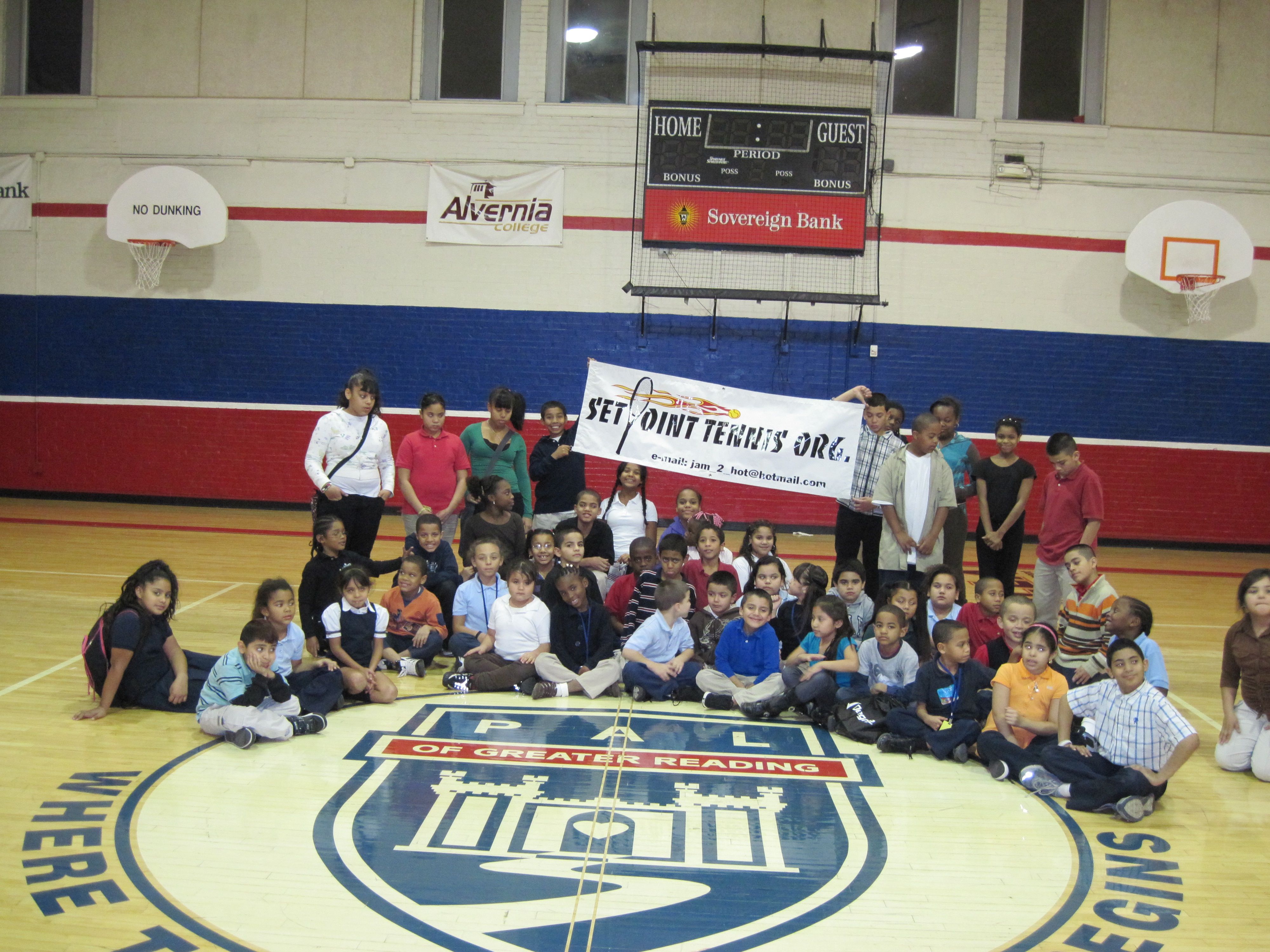 Youth at the Olivet Boys & Girls Club in the City of Reading Pa.