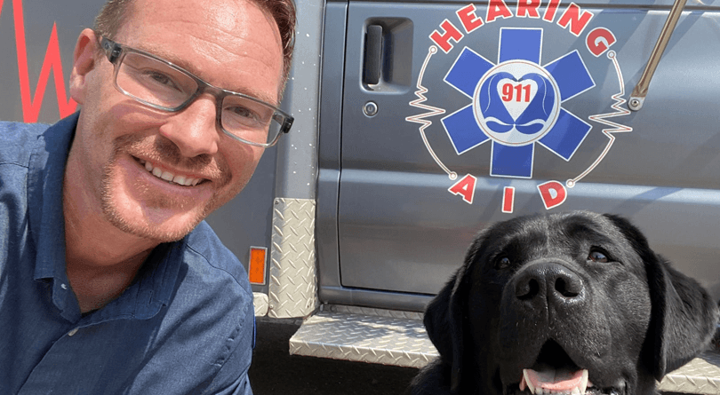 Hearing Aid 911 with Service Dog