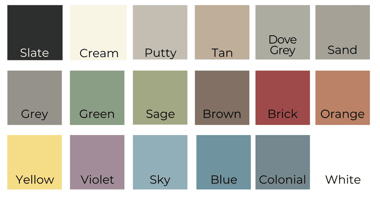 Graphic of Paint Colors