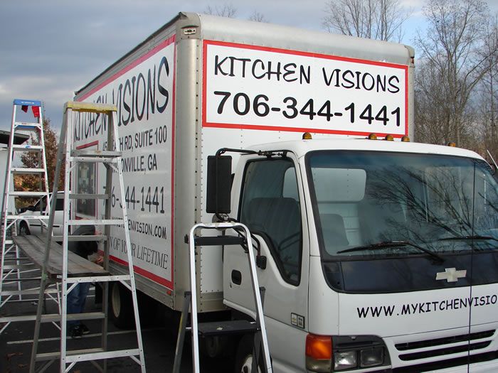Kitchen Visions Truck Wrap Front