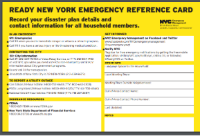 Emergency Reference Card
