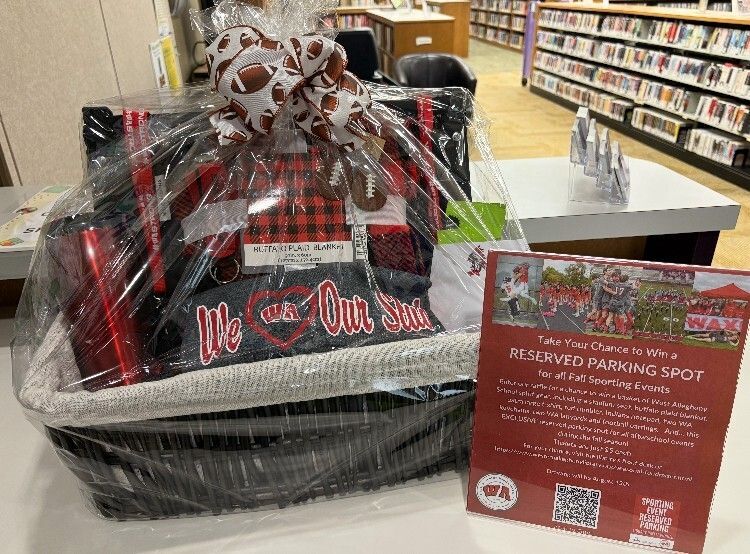 Enter our raffle & support your library!