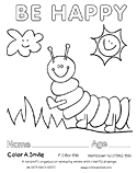 Download Fun Coloring Pages to Volunteer- Color A Smile