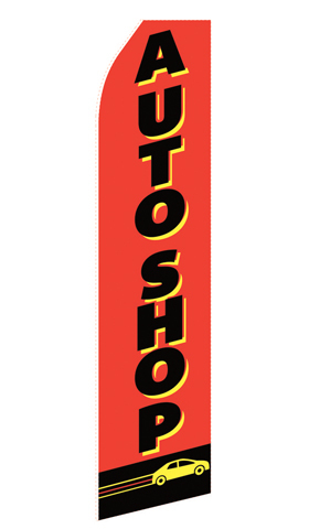 Auto Shop Econo Stock Flag