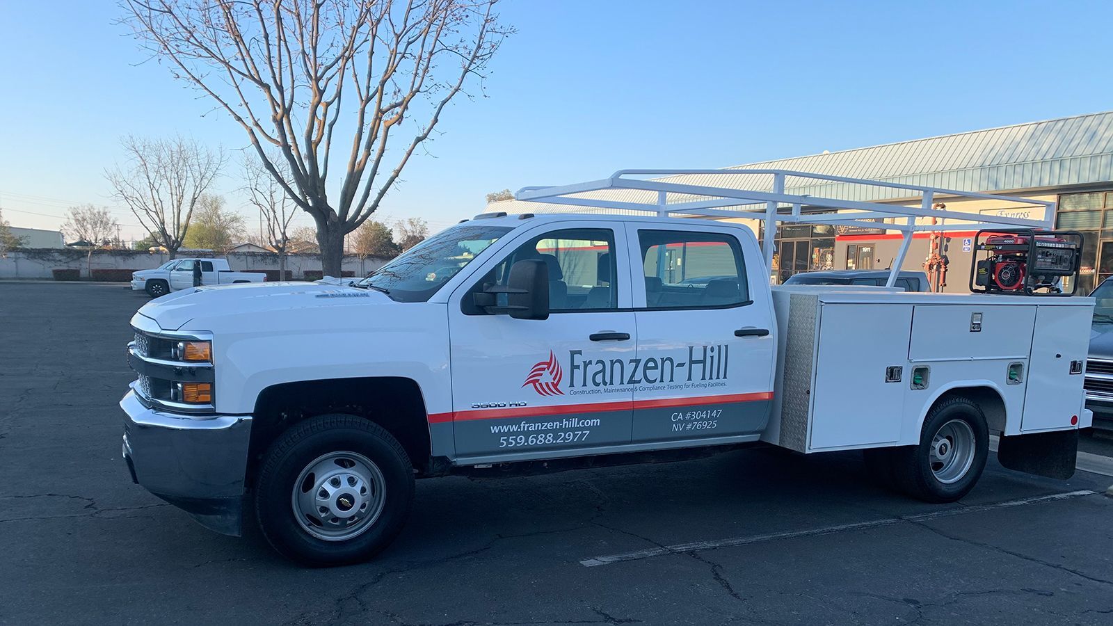 Utility Truck Wrap — Franzen Hill