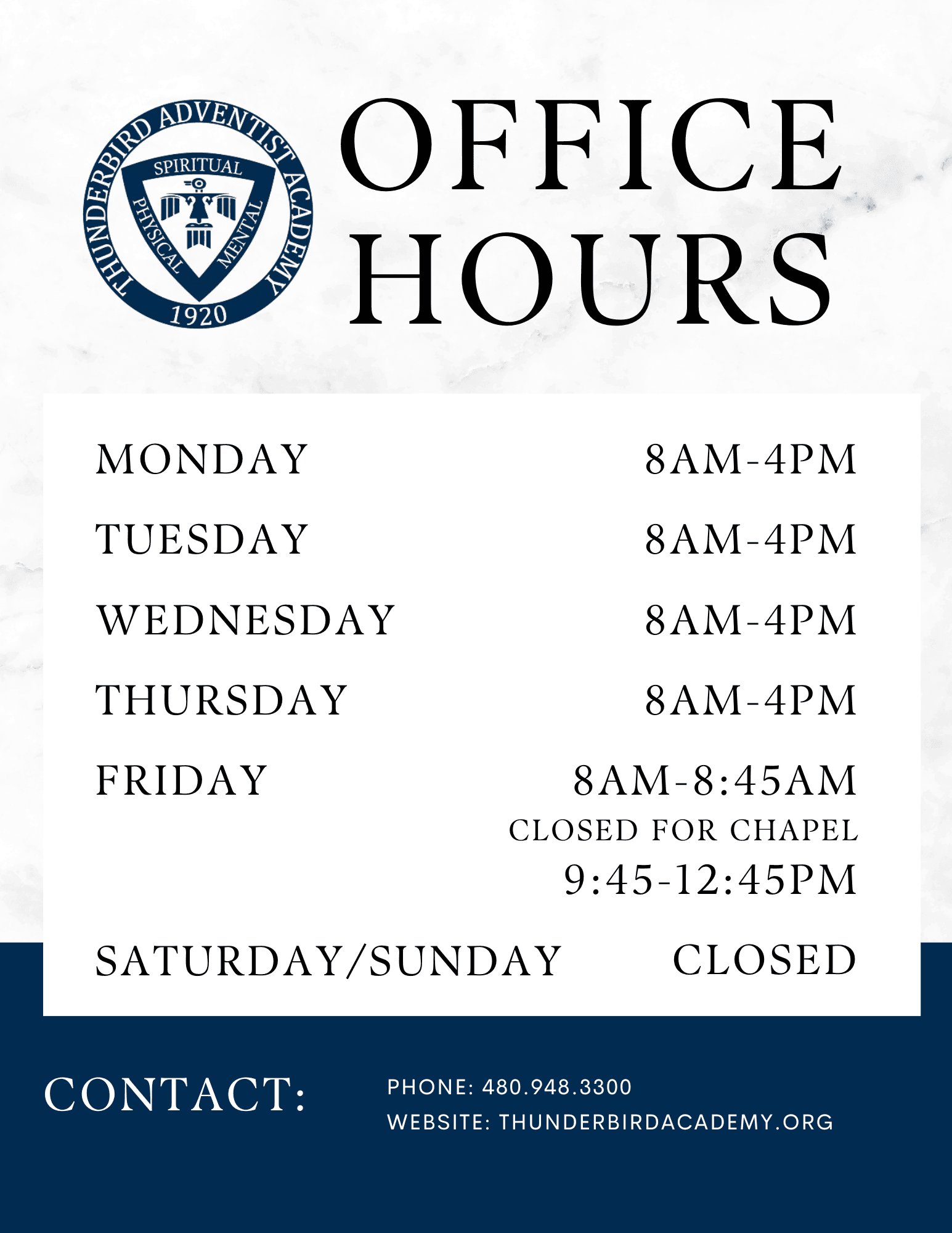 Office Hours