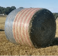 Net Wrapped Round Bales 