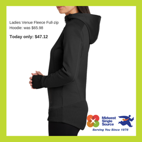 Ladies New Era Full Zip Venue Fleece